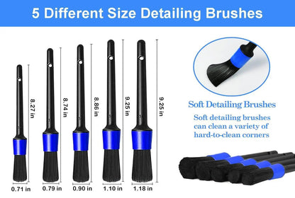 26Pcs Car Detailing Brush Set Drill