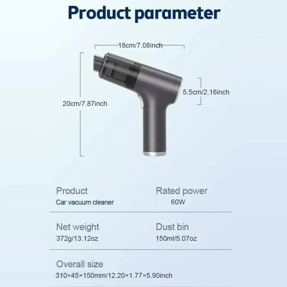 5-in-1 Car Vacuum Cleaner